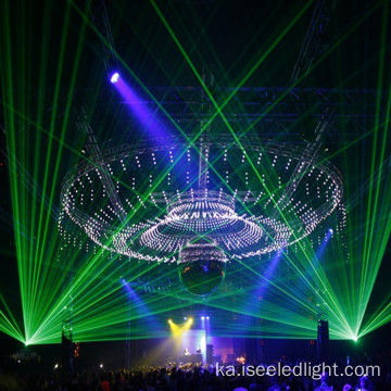 DMX LED BALL 3D სიმებიანი გარე ბურთები